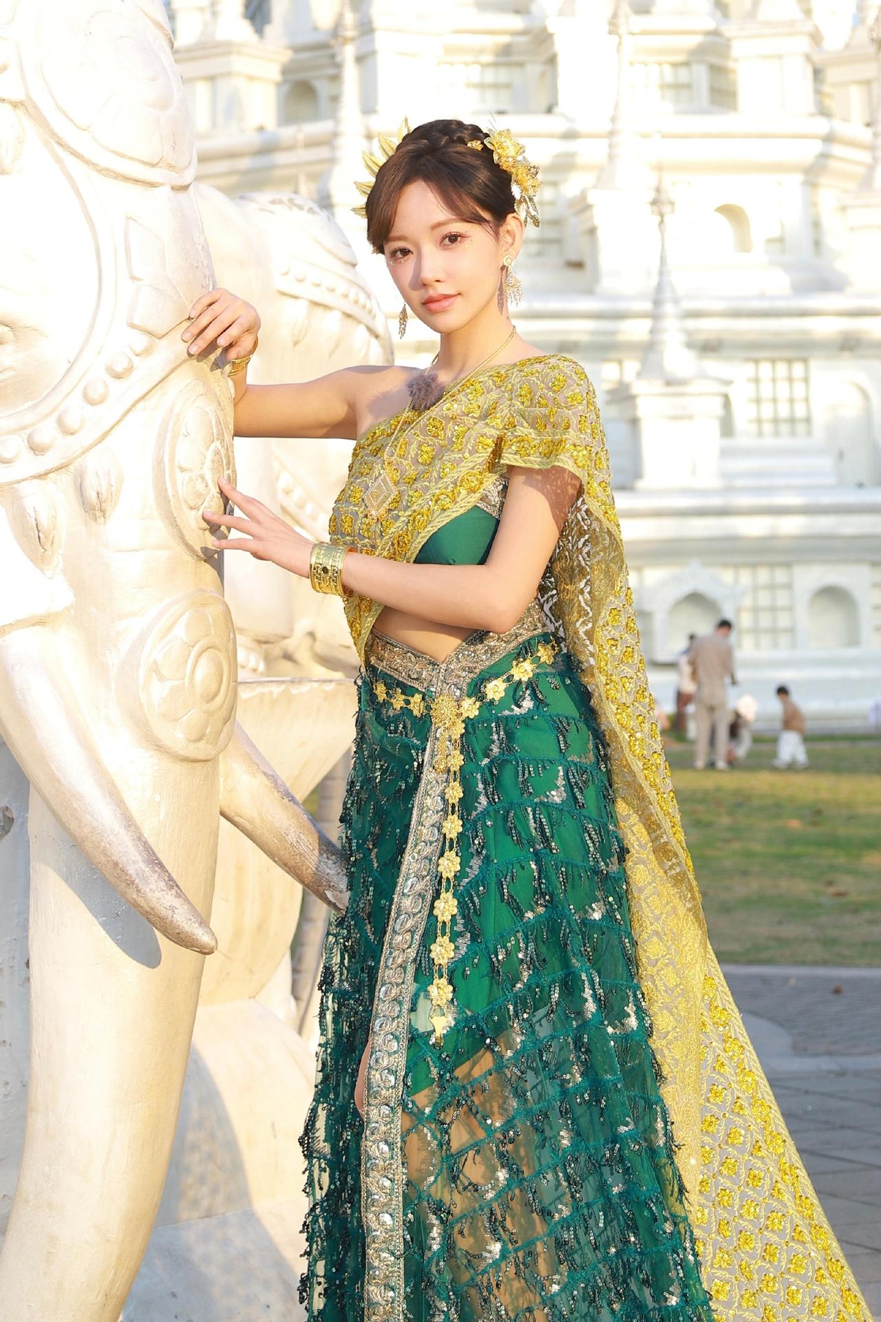 程潇傣族服饰造型🦚
程潇