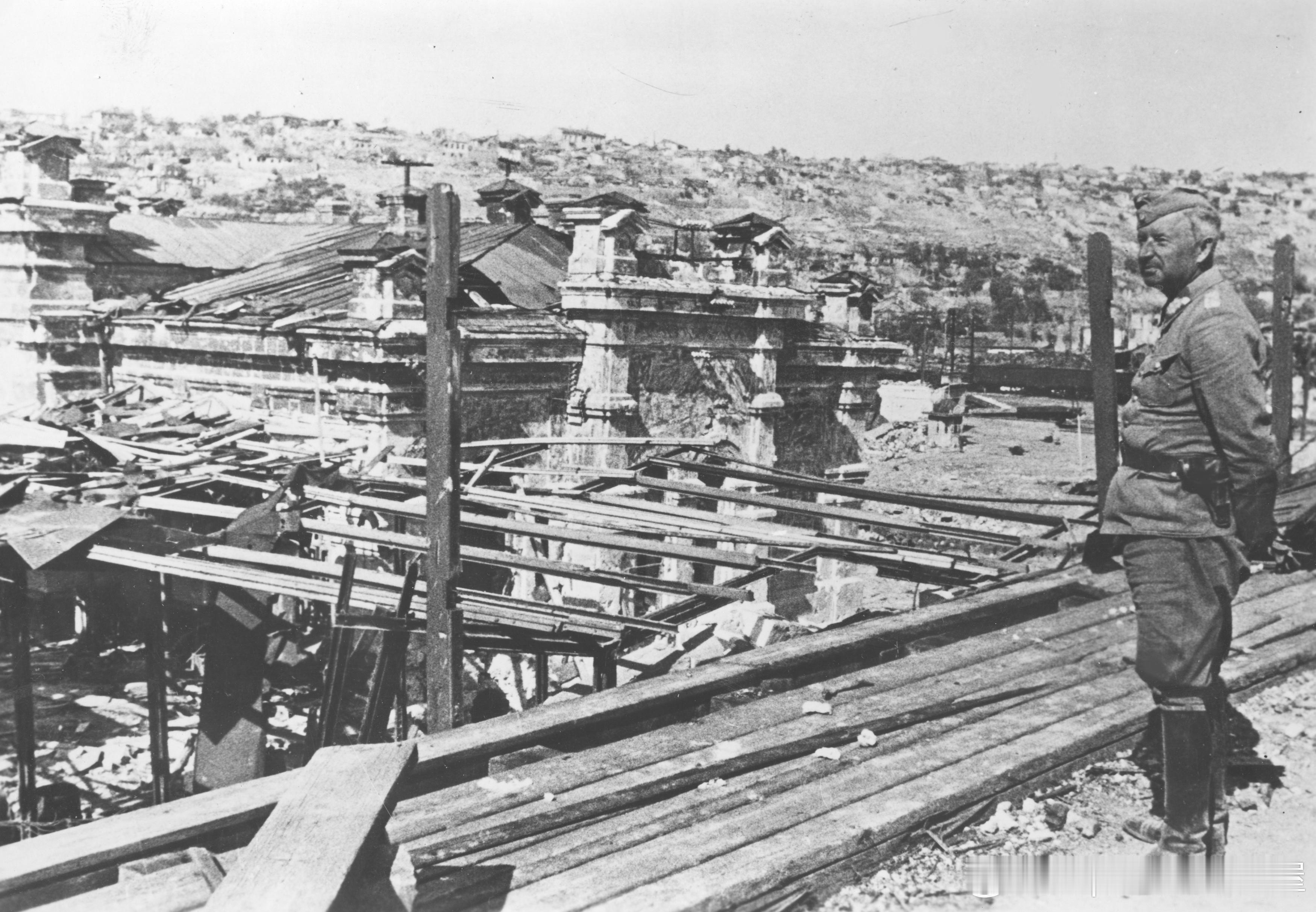 1942年7月德军第11集团军司令Erich von Manstein曼施坦因（