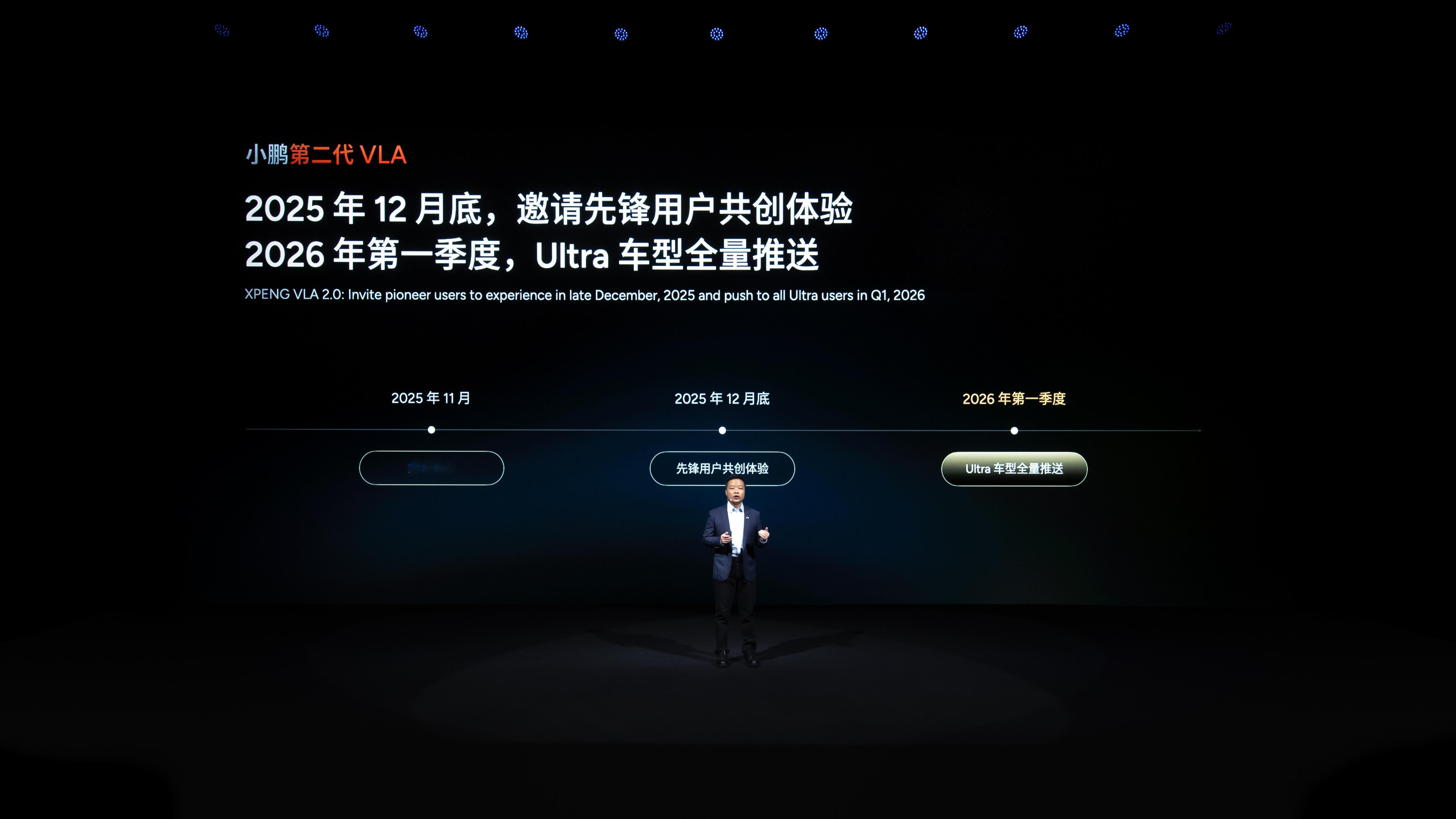 大事情，小鹏和大众合作进一步加强，在小鹏科技日上，何小鹏宣布小鹏第二代VLA大模