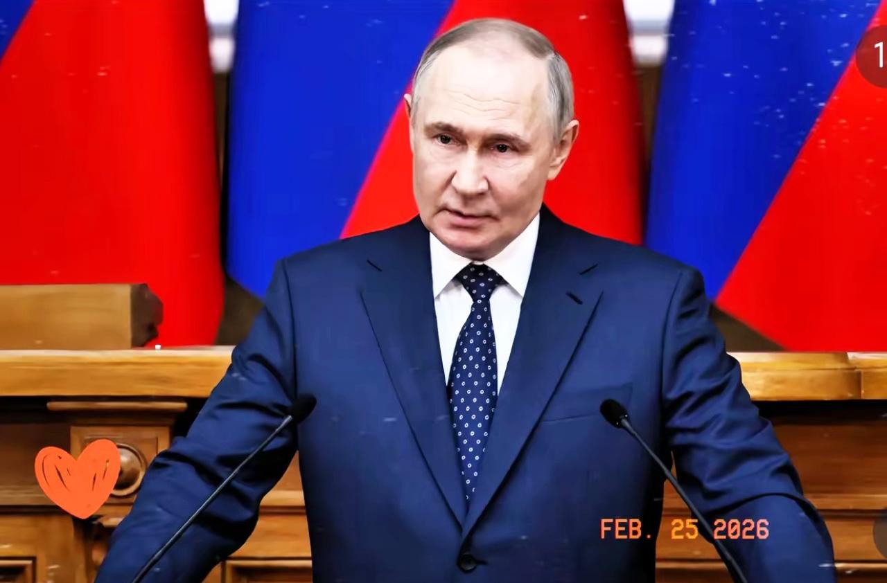 就在刚刚！俄罗斯总统普京突然正式宣布了！2月25日，俄罗斯总统普京发表声明，称有