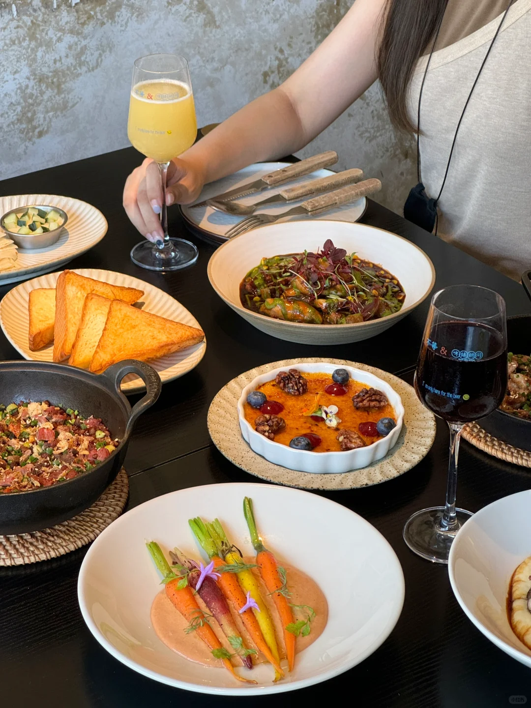 暑假来杭州旅游记得来去运河边吃这家bistro… 	 记得来大兜路溜达...