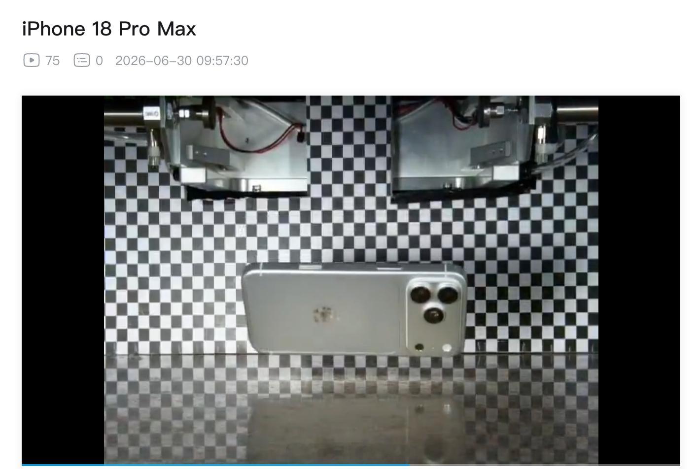 iPhone18ProMax跌落测试视频泄露三哥真的离谱，在搞砸这一方面从没人让