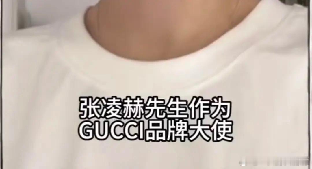 张凌赫禁止任何人把cucci念成“哭泣”对金主爸爸很严谨的一个小哥哥 ​​​