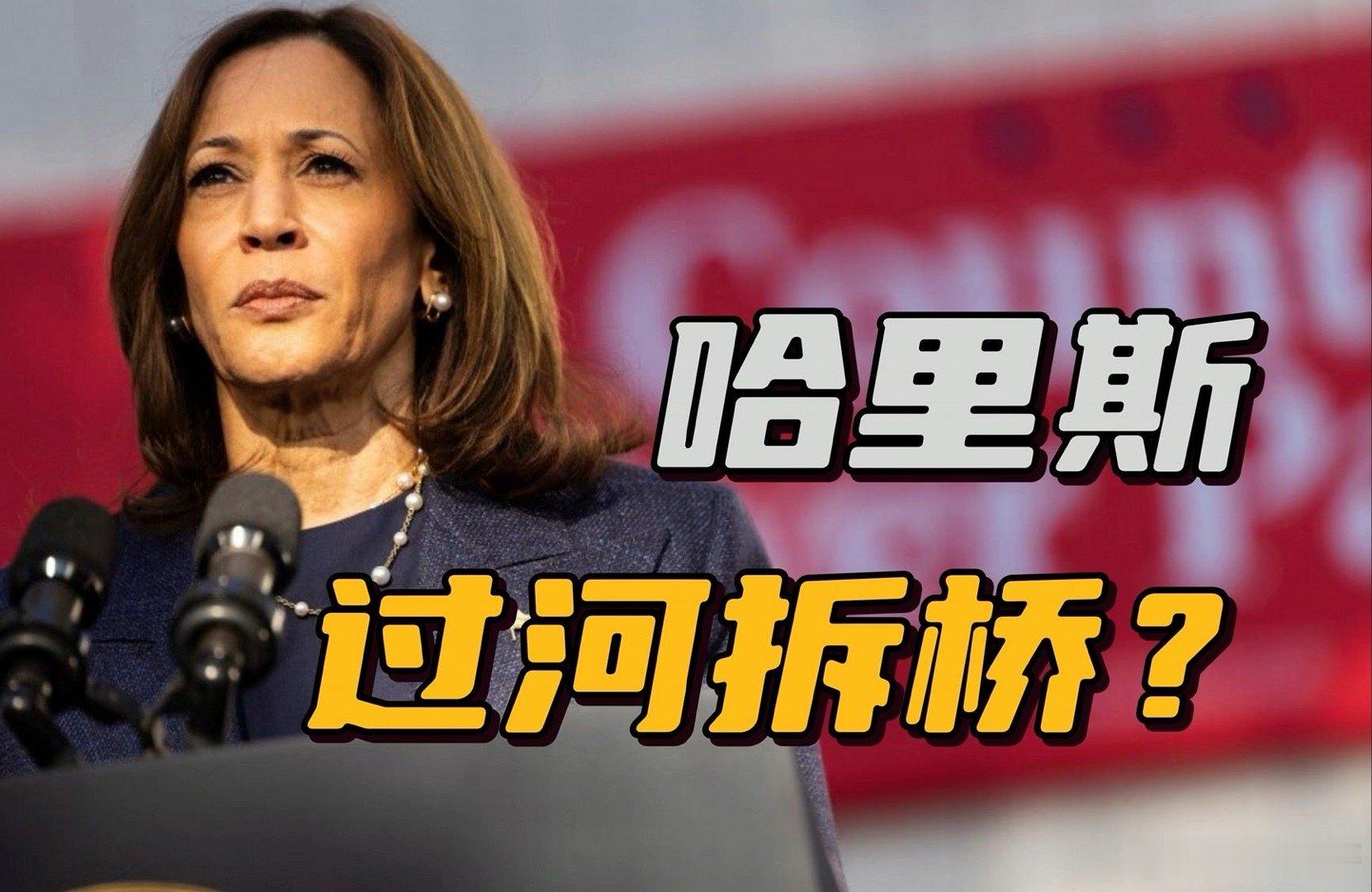 #哈里斯与拜登垃圾言论划清界限#这两人离心离德了，开始互不信任。美国副总统哈里斯