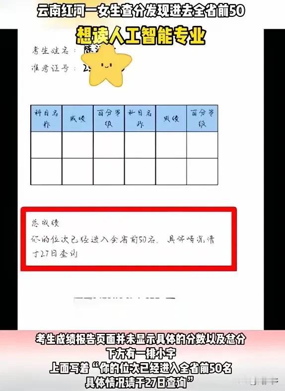 羡慕了！高考成绩放榜的日子，总是充满了期待与紧张。在云南，一名女生在母亲的陪同下