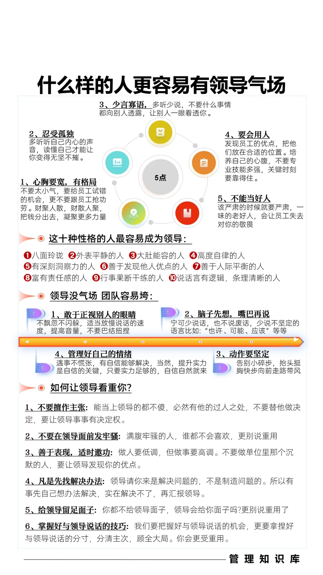 ✅什么样的人更容易有领导气质？