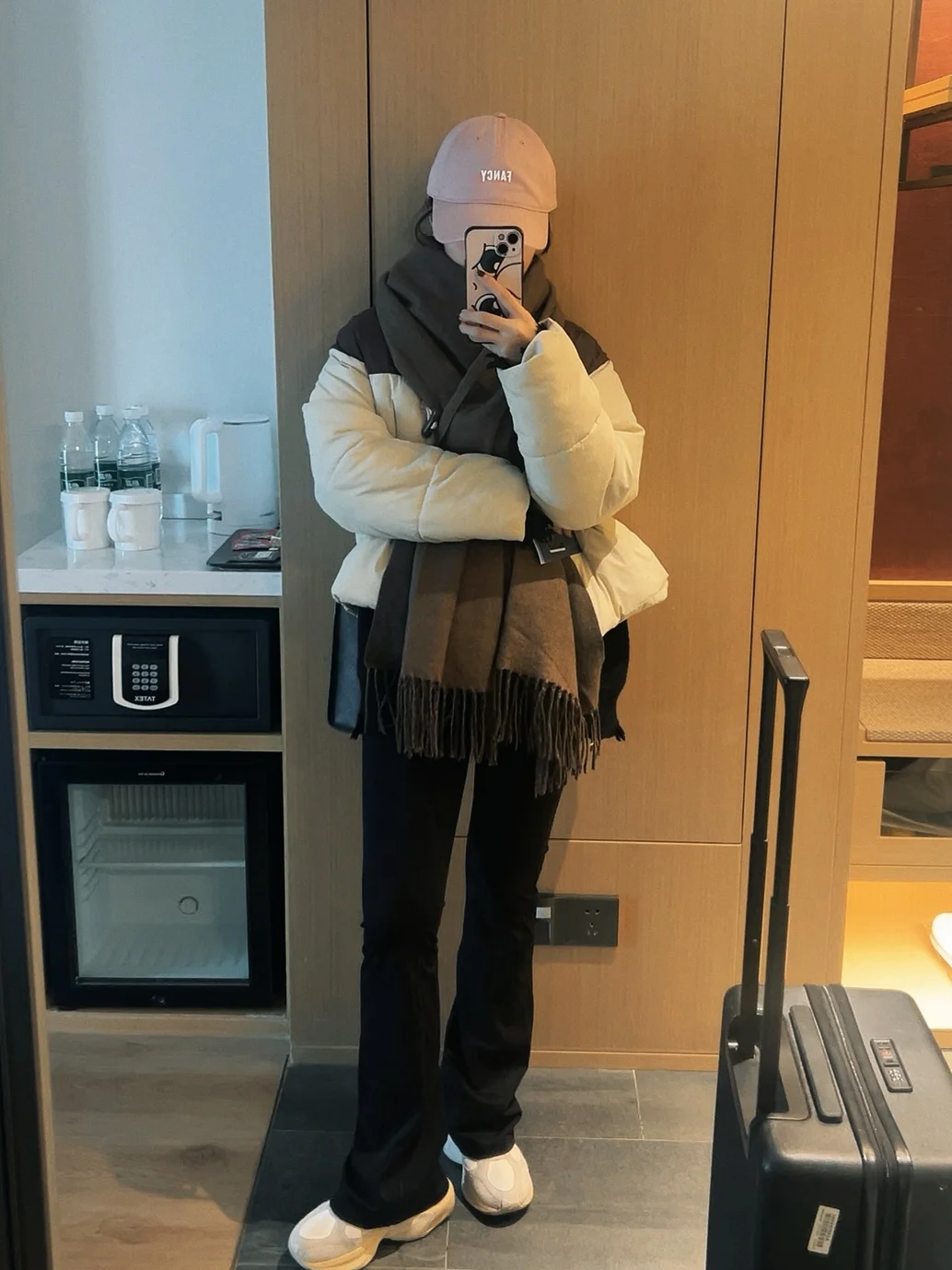 很突然的爱上了短款羽绒服