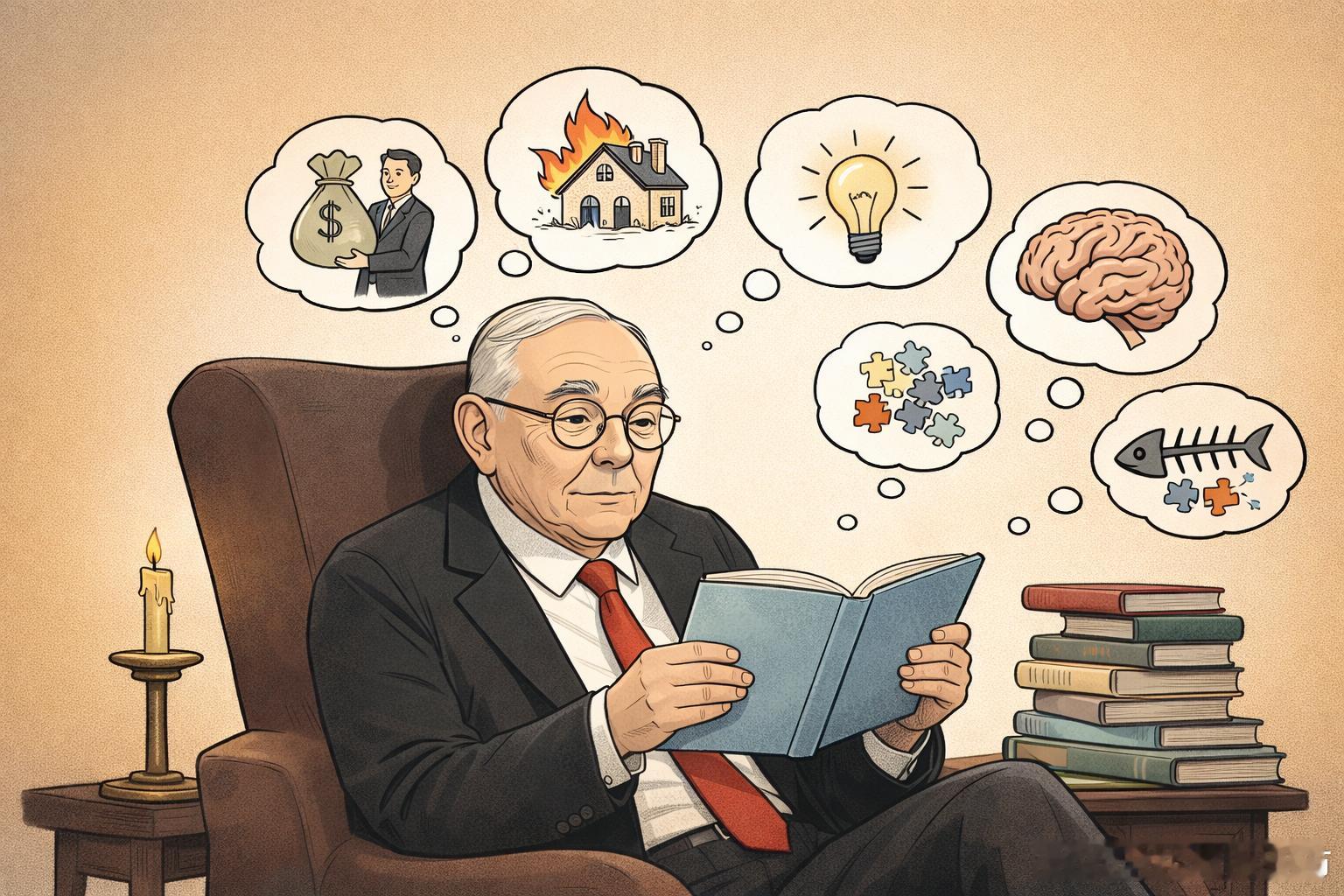 老牛的子夜沉思 查理·芒格最狠的智慧：把复杂世界想简单，把简单原则做到底查理·芒