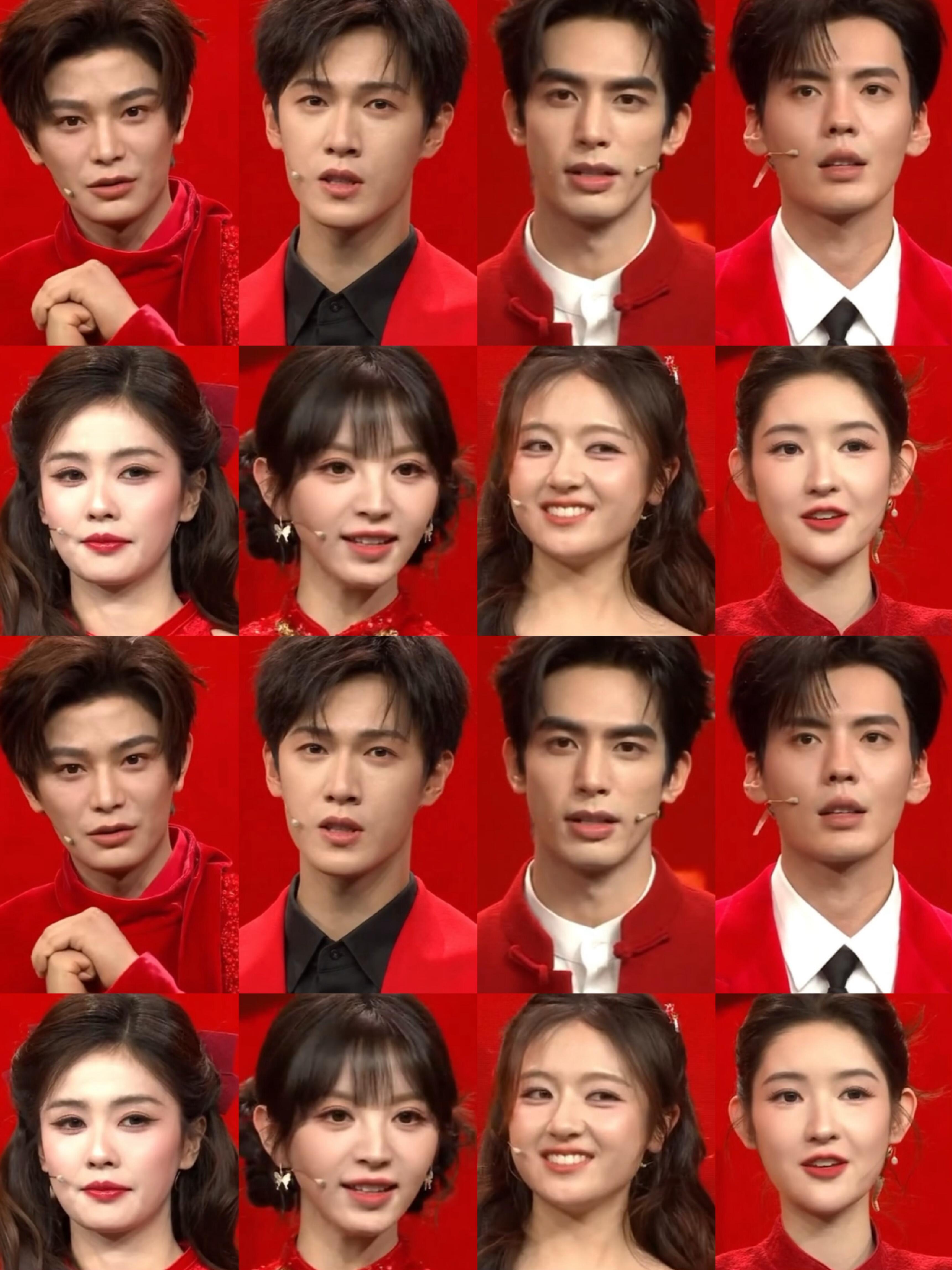 金童玉女合唱演员八人组春晚倒计时截图 