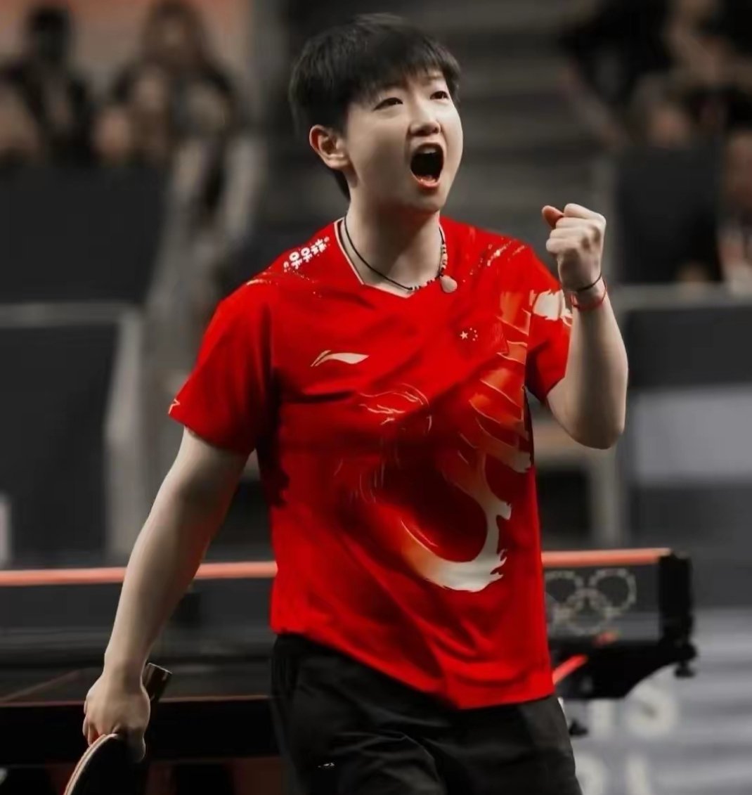 孙颖莎稍稍发力就把对手带走，兵不血刃3-0美国选手杰西卡，这状态都不用为她捏冷汗