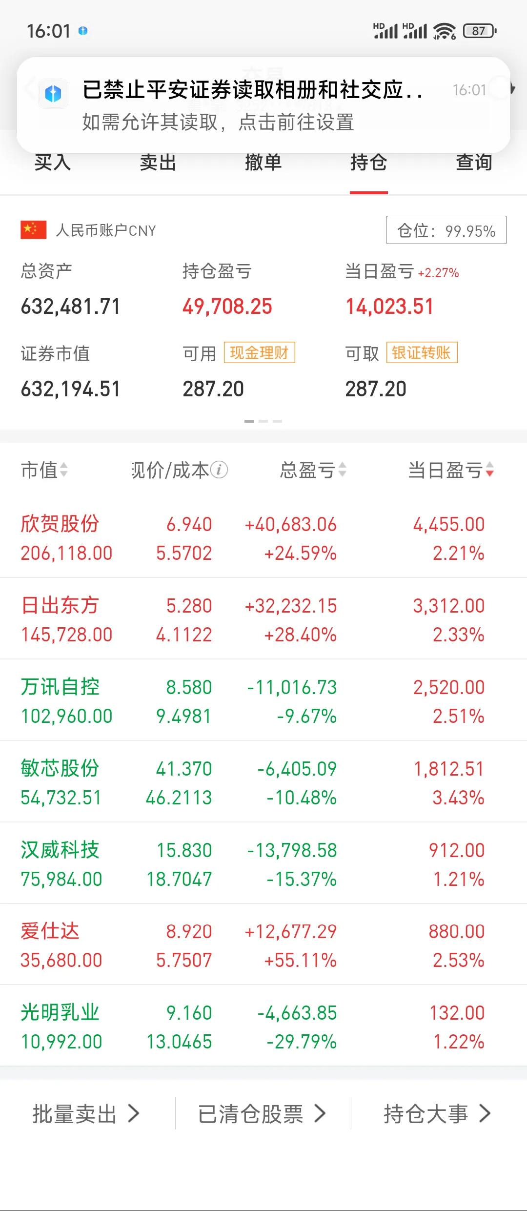 3月26日实盘，今天回血1.4个，账户表现属于马马虎虎，没啥出彩的地方，都是被动