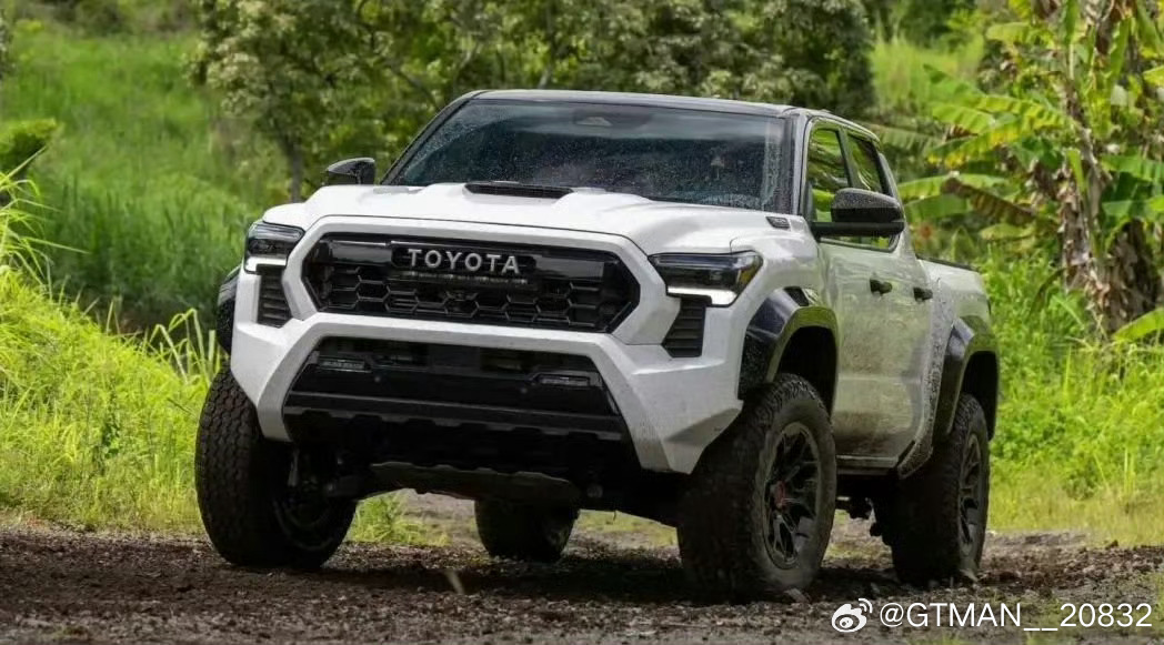 第一次觉得一台皮卡帅，tacoma trd pro，有点中毒，但国内好像平行进口