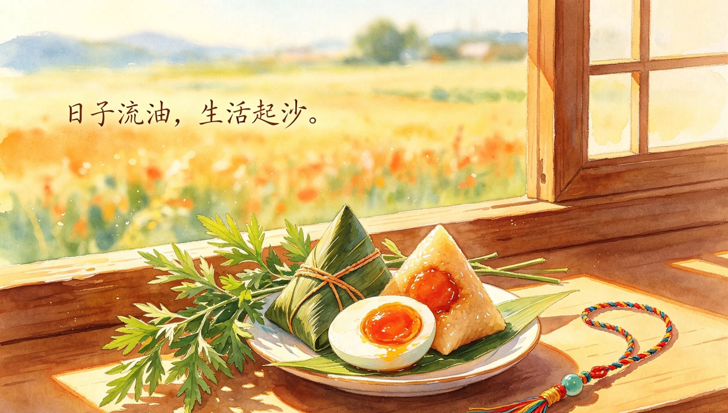 早安  艾草高悬，驱散阴霾把所有的晦气和烦恼都挡在门外今天的你，只负责晴朗像被阳