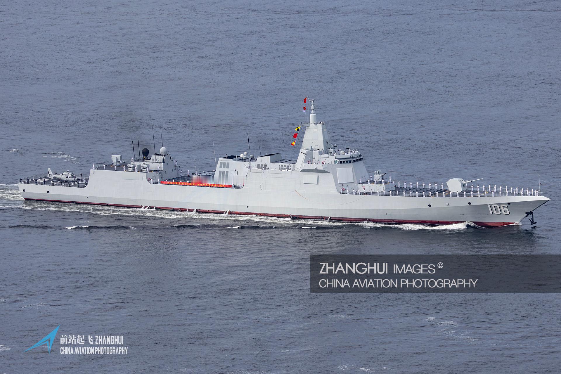 等到我们有20艘055的时候，海军节就有机会上舰参观了