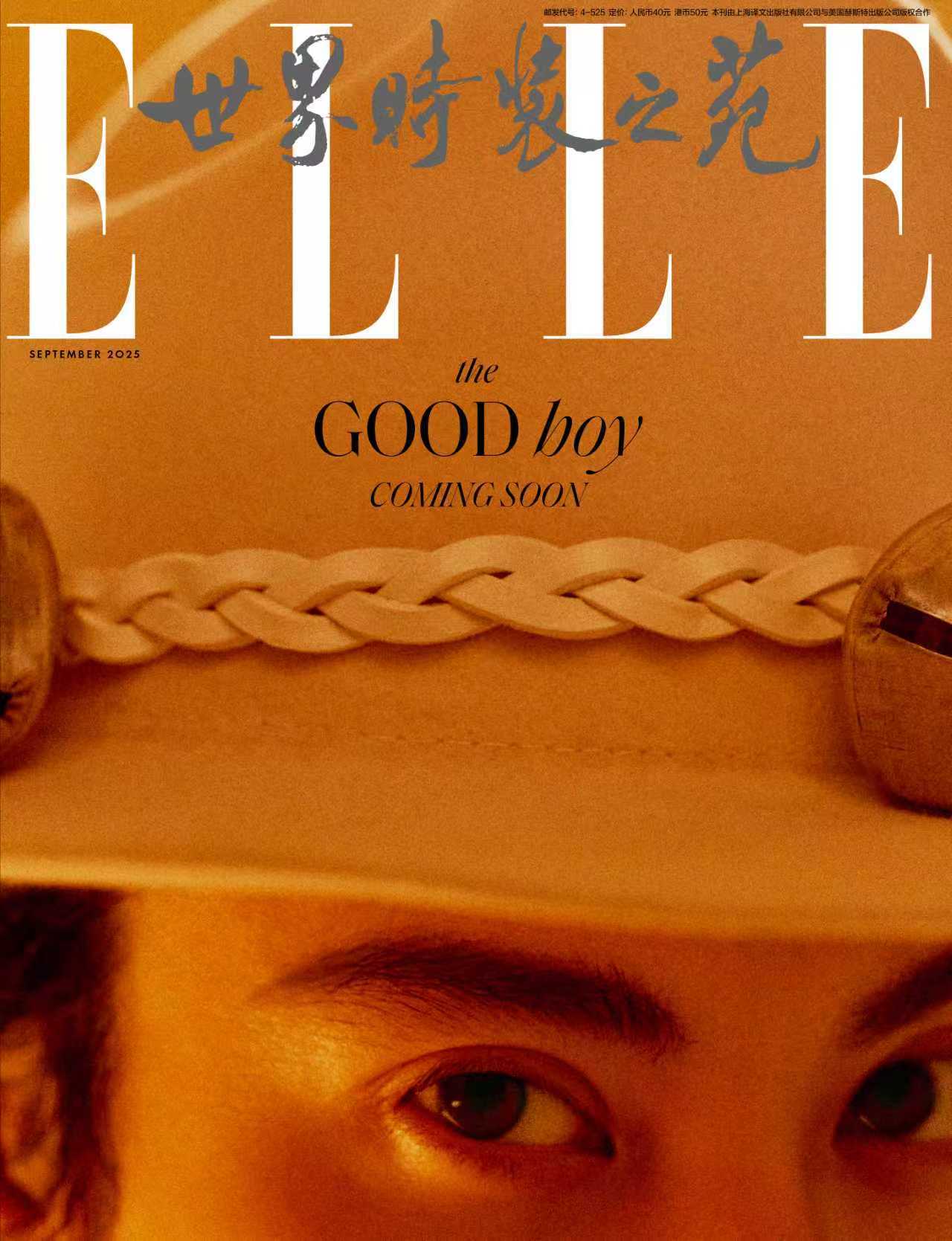 期待王鹤棣 good boy&bad boy王鹤棣ELLE9月刊封面王鹤棣粉发 