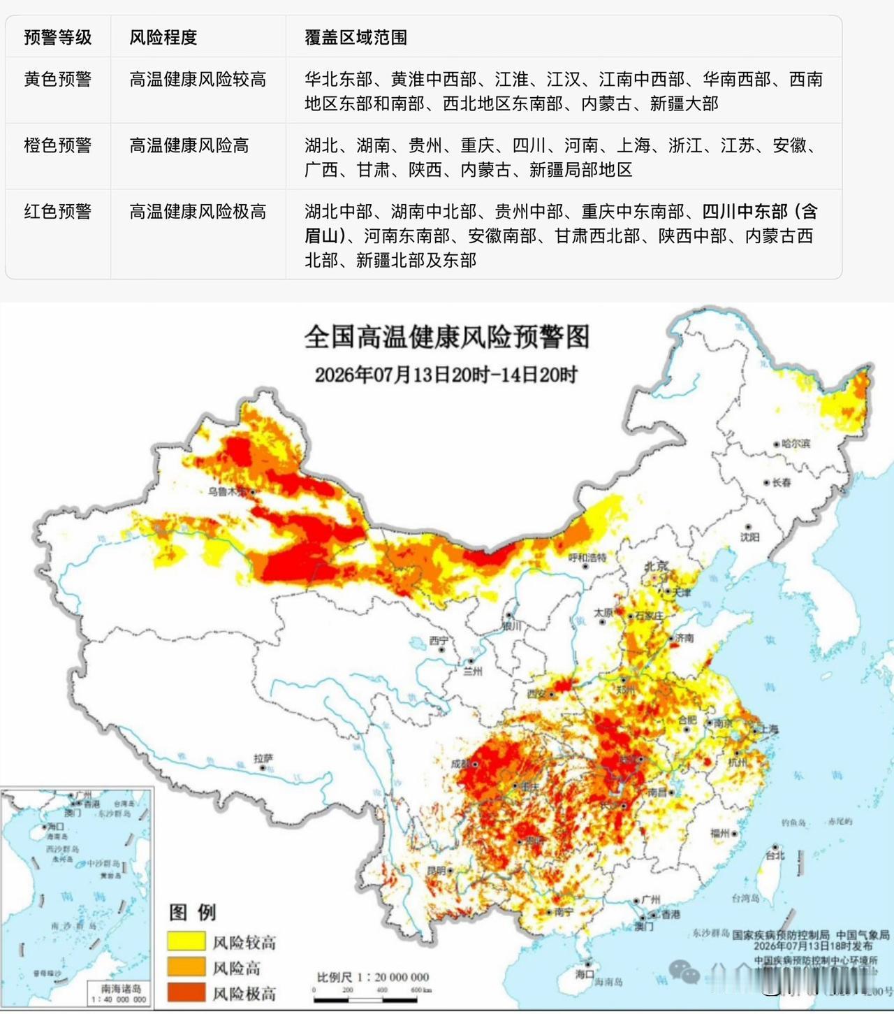 今年首个国家级高温健康红色预警发布！眉山今日最高37℃，这份防暑保命指南速转家人