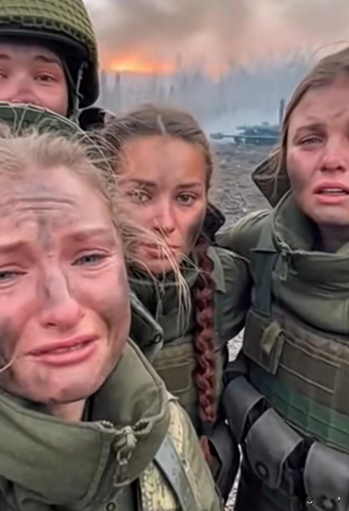 从战场侥幸归来的俄罗斯女兵， 她们哭着道出了自己的心声：想嫁给中国男人，因为中国