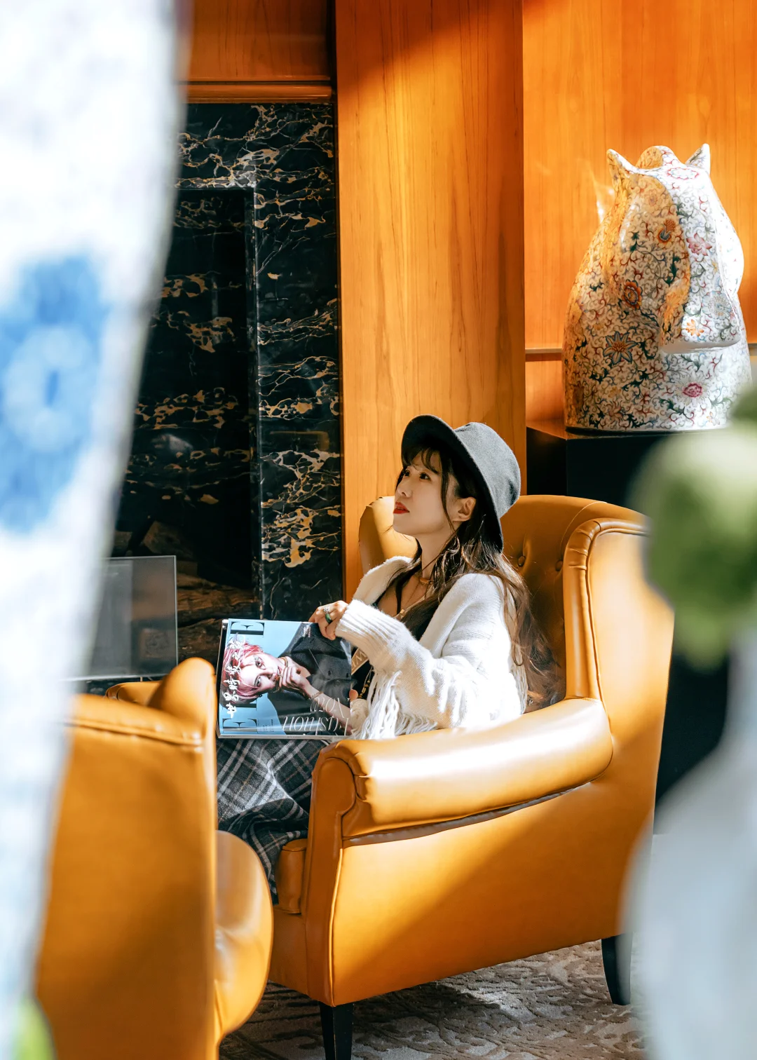 阳光温暖的初冬，我住进了一家温暖酒店