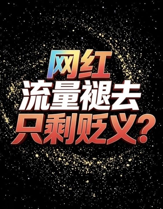 流量褪去，只剩贬义？

当我们谈论网红是不是贬义词时，
我们到底在谈论什么……