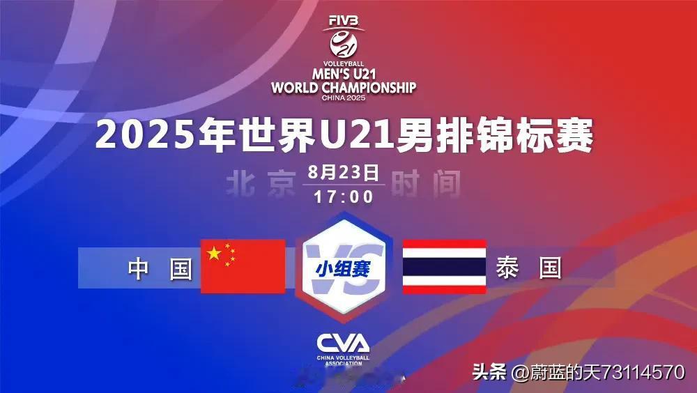 [玫瑰][玫瑰][玫瑰]快讯：U21男排世锦赛进入小组赛第三轮， 东道主中国男排