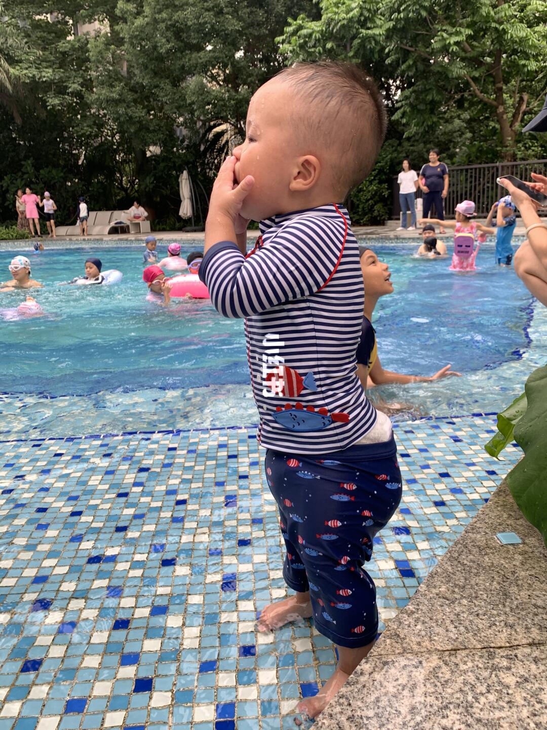 带娃游泳记💦