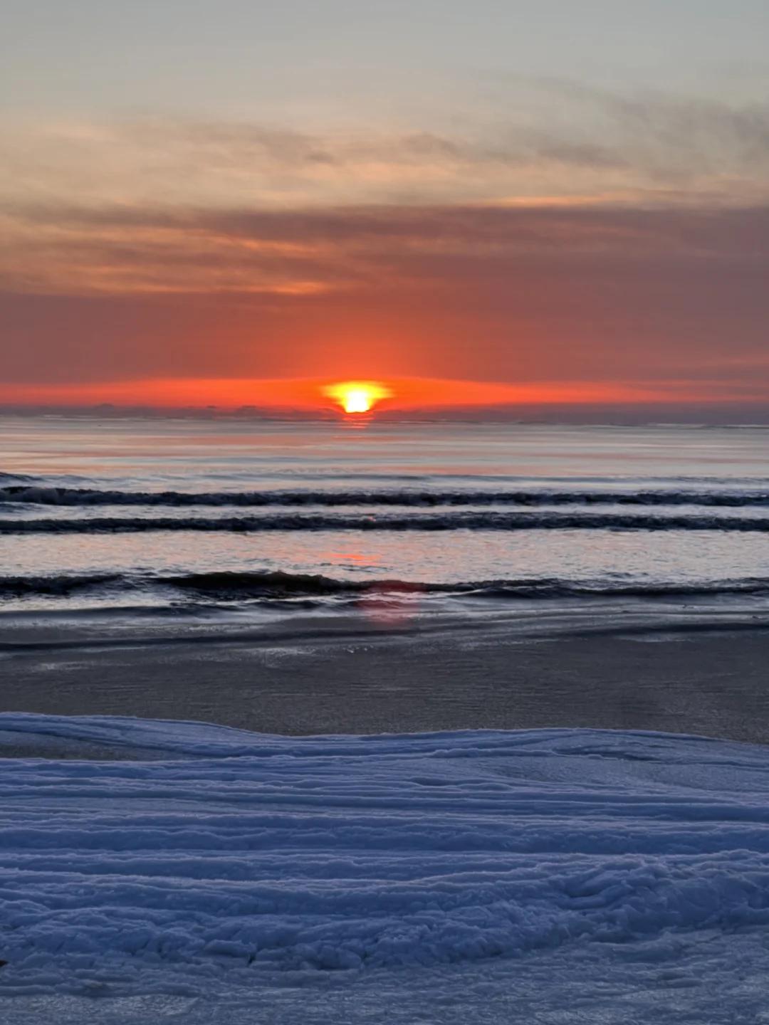 日落也是很美的