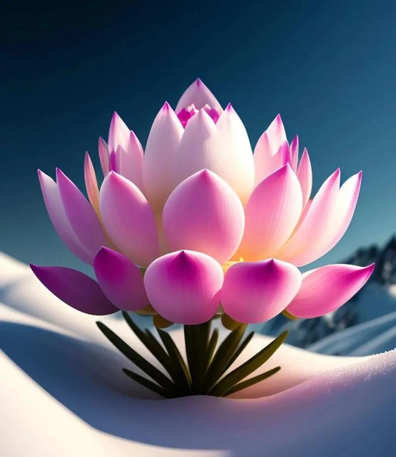 摸鱼儿·千山雪莲
文/无冕诗人

一

在千山、雪崖冰处，幽芳独对寒雾。冰肌玉骨