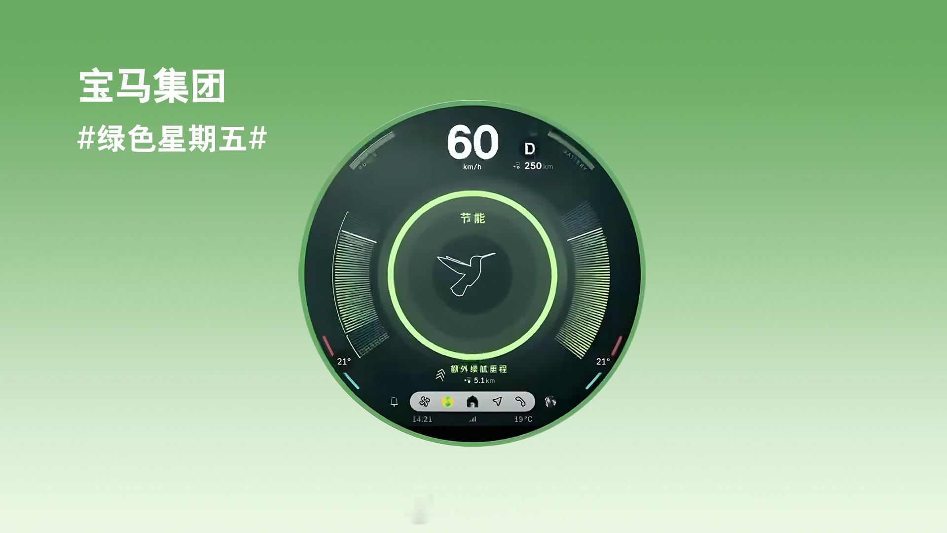 MINI的同事刚才给我发了个图1，这还是第一次有品牌拿节能模式玩花的，有点意思～