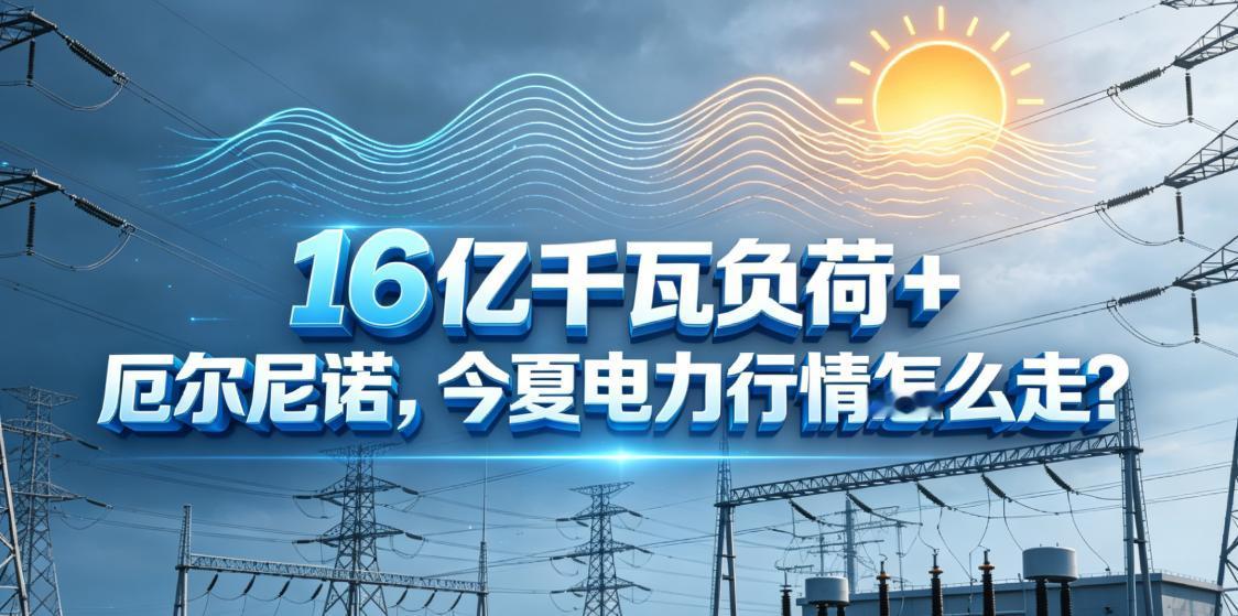 负荷直冲 16 亿千瓦！厄尔尼诺之下，今夏电力供需如何演变？
极端高温前置叠加厄