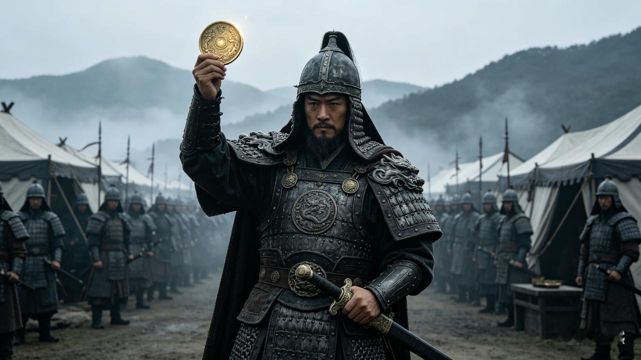 《命运在自己的手里》
古时候有一位将军，率兵要跟实力比自己强十倍的敌人打仗。
带