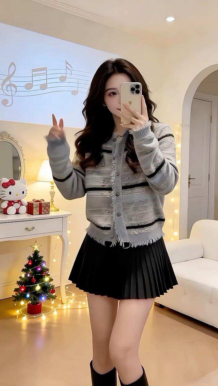 慵懒风针织衫洋气减龄 谁穿谁好看