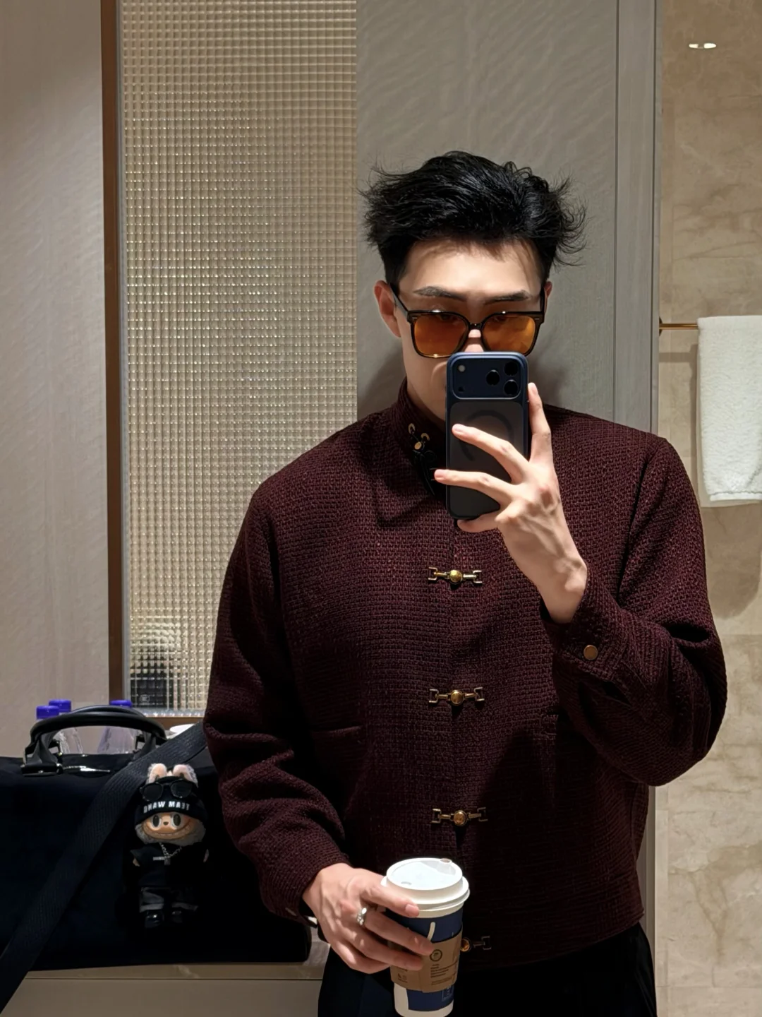 穿TW唐装参加婚礼💒