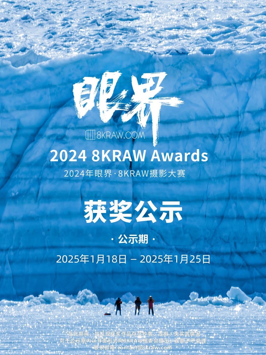 2024 8KRAW Awards获奖作品揭晓！