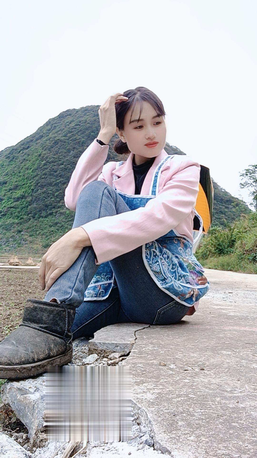 自然风景区 我的农村生活日常 山里姑娘