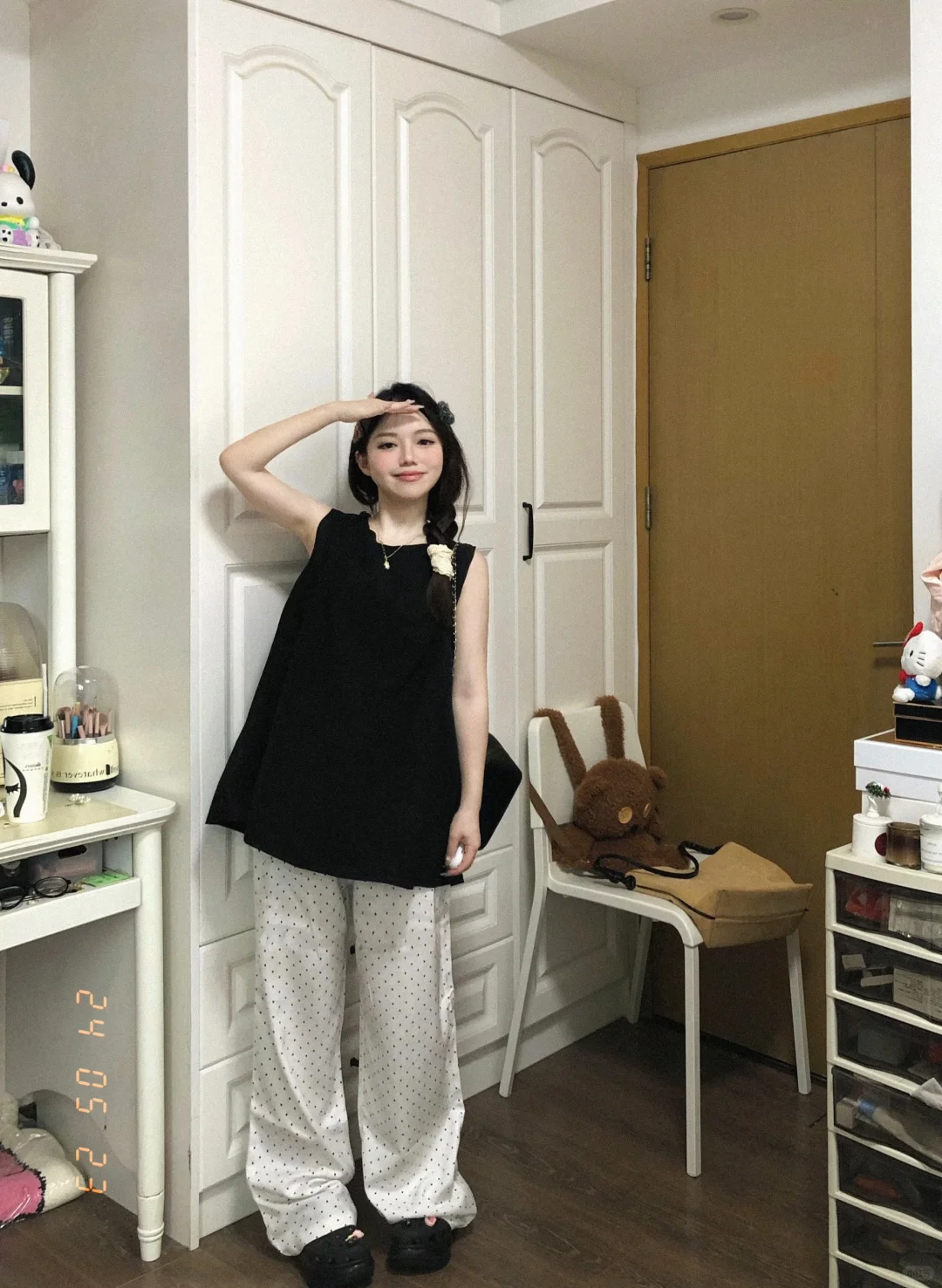 夏天这么穿好舒服！🖤