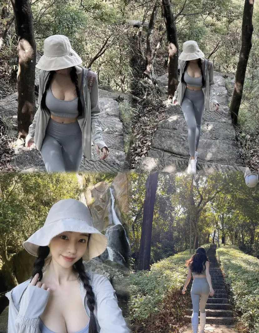 【女性独攀梧桐山，安全须知牢记心间】

正值踏青季节，不少女性登山爱好者跃跃欲试