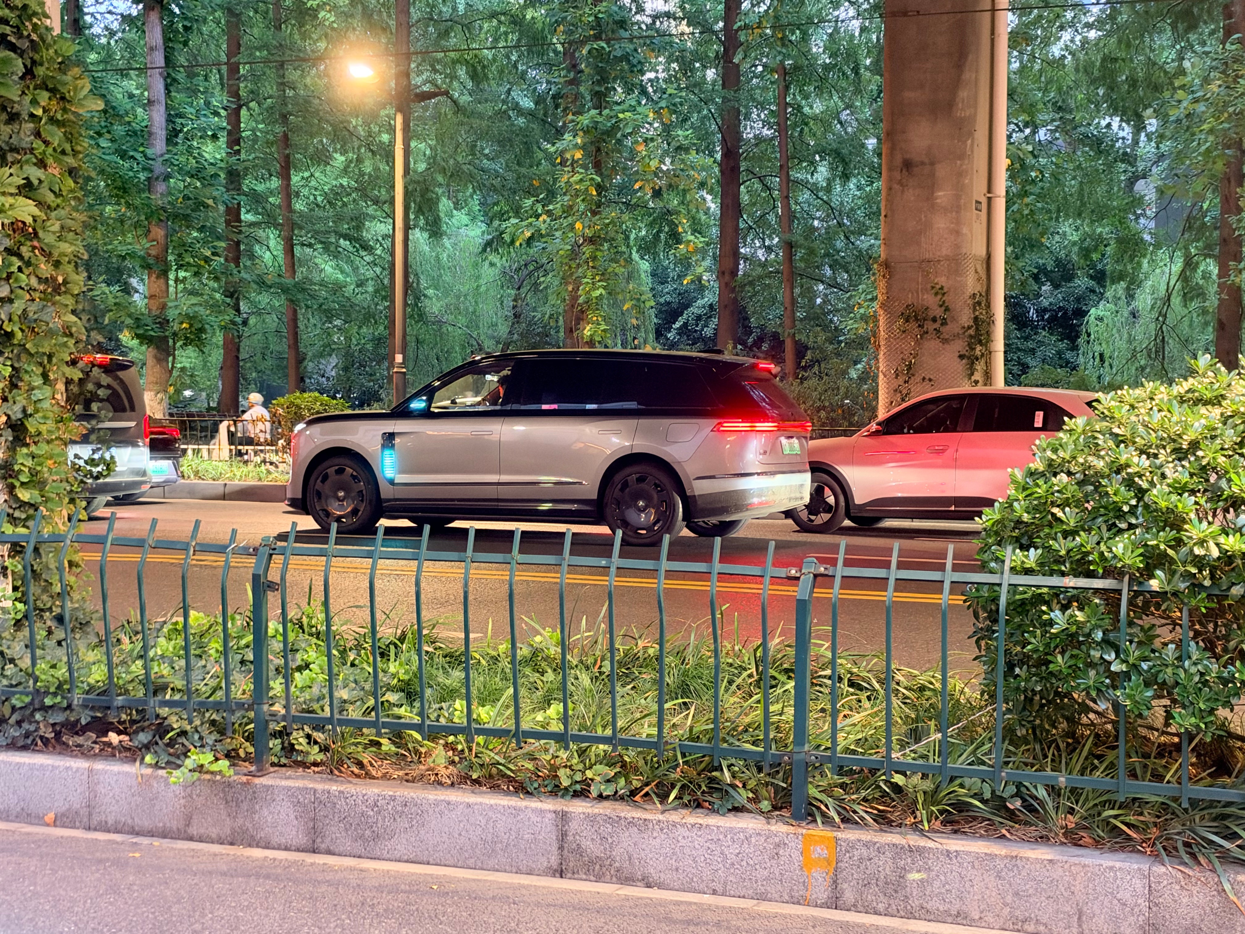 群友发给我的，说杭州街头遇到的ES9几乎都开着智驾。但我不是来夸智驾的，我是夸E
