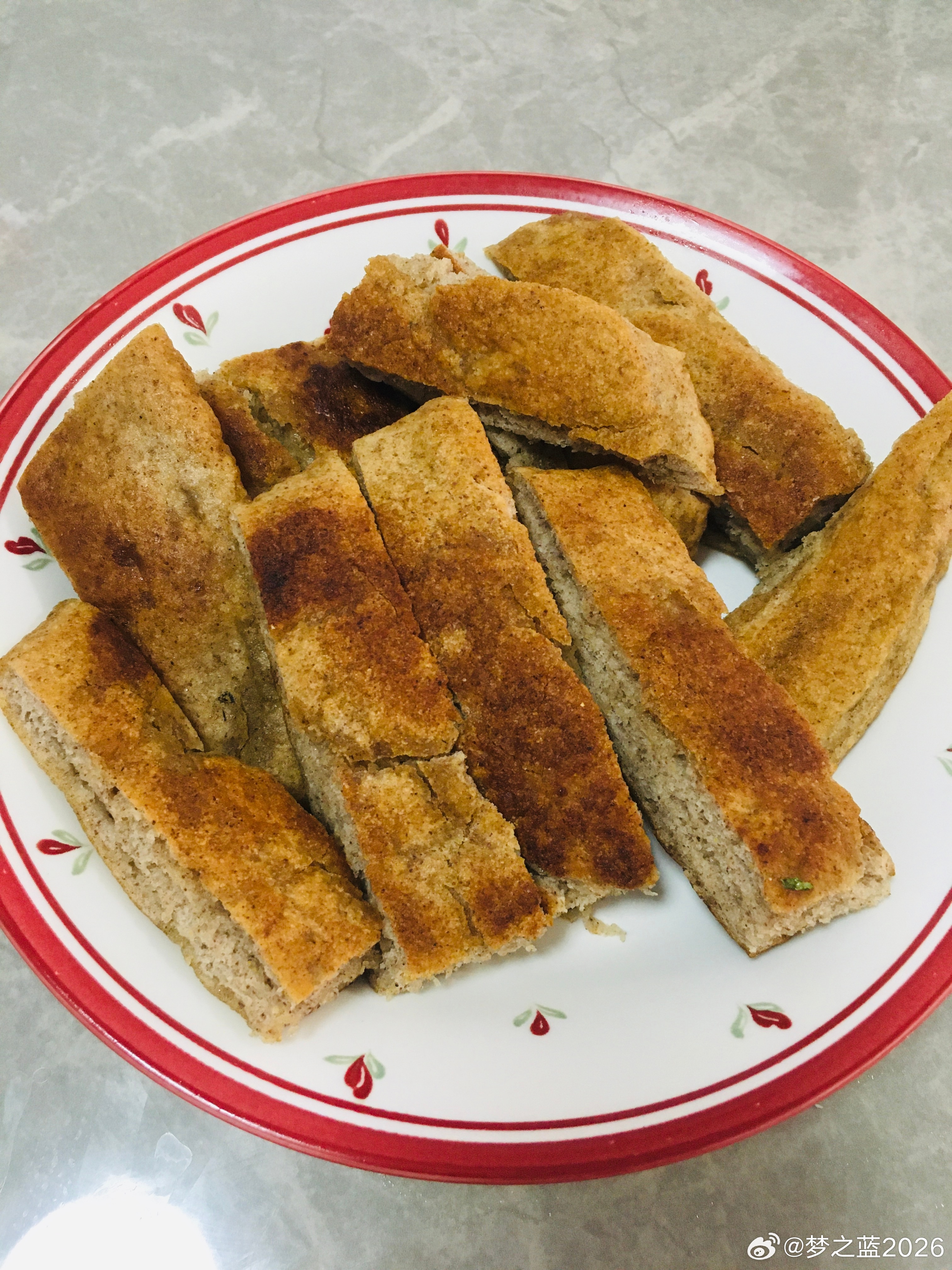勤快的婆婆，弄的杂粮饼