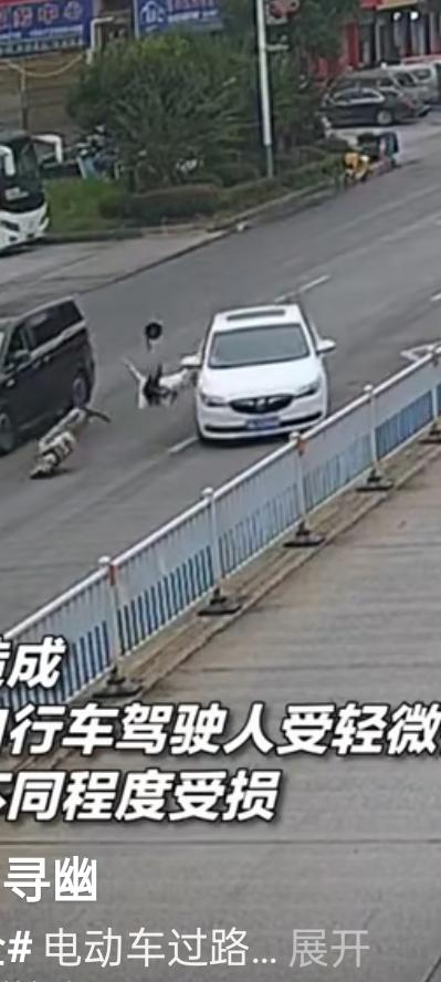 这女子，不看左，不看右，冲是冲，撞是撞，横冲直撞，到底还是撞上了。