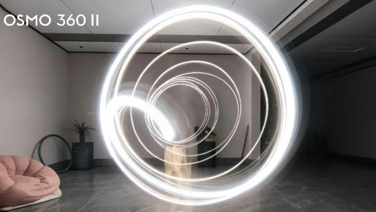 新的小伙伴（DJI360‖）来咯 。用大疆打开我的新学期 光绘签名 大疆360全