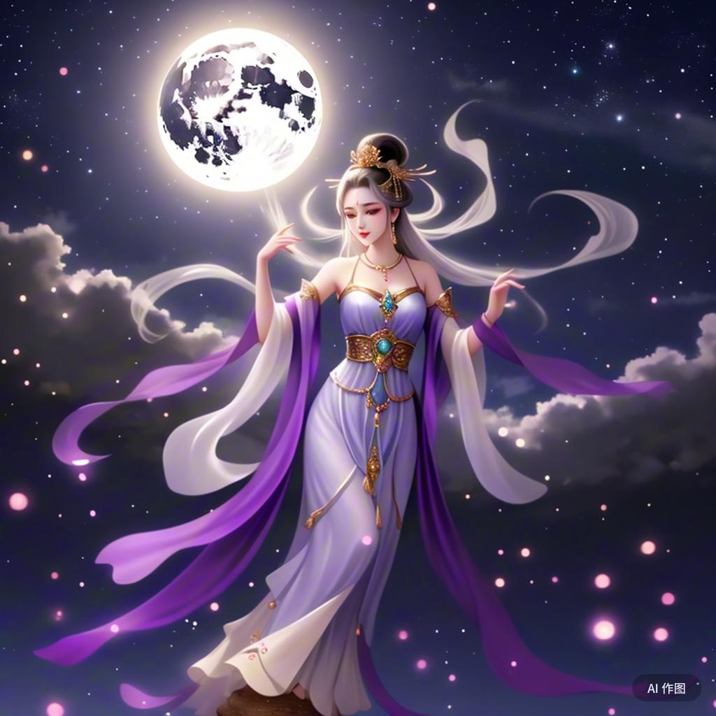 下联：清波月影柔