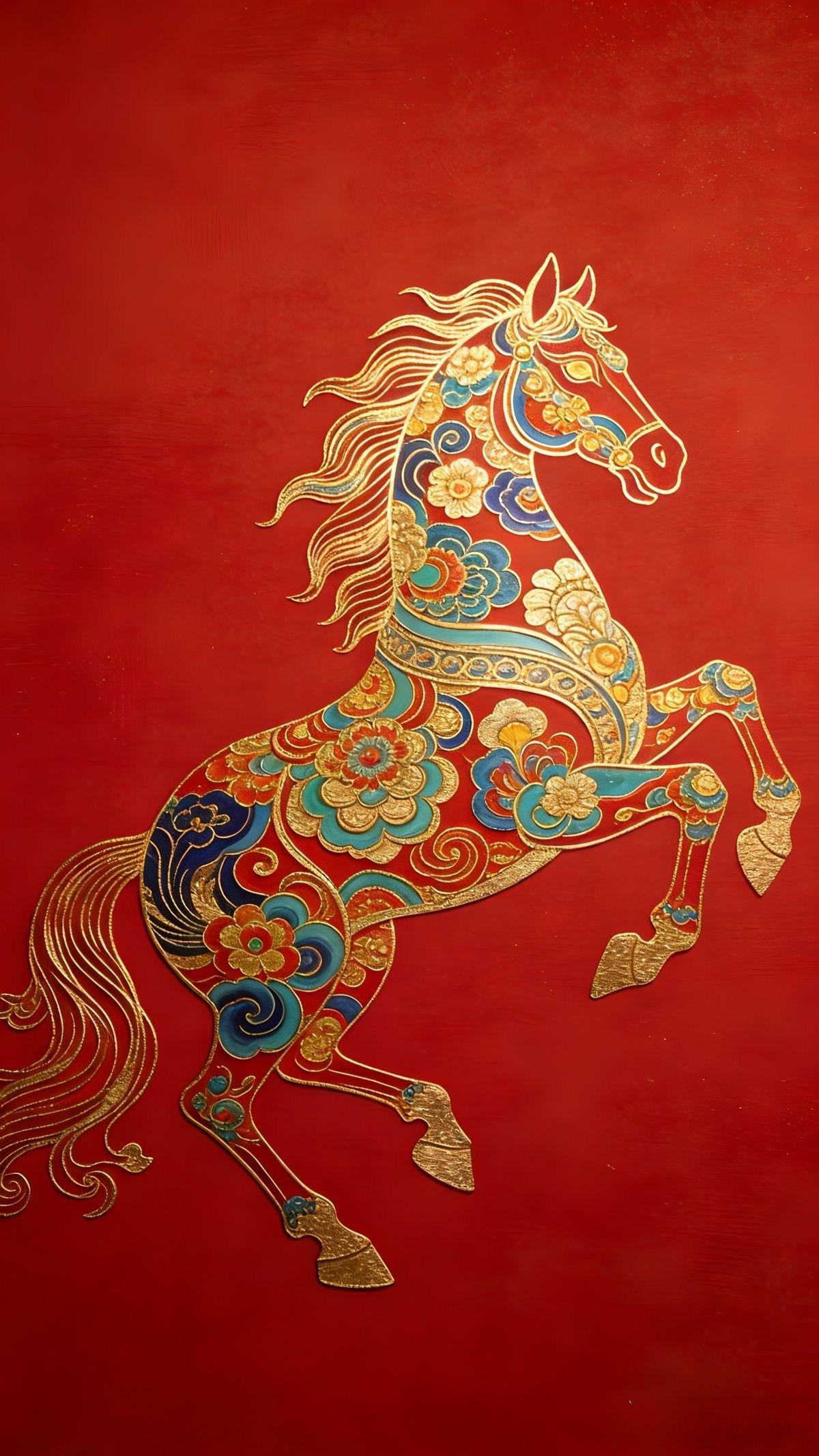 除夕已至，福运先登提前恭贺大家：丙午年，身如青松，命似长风，所求皆如愿，所行化坦