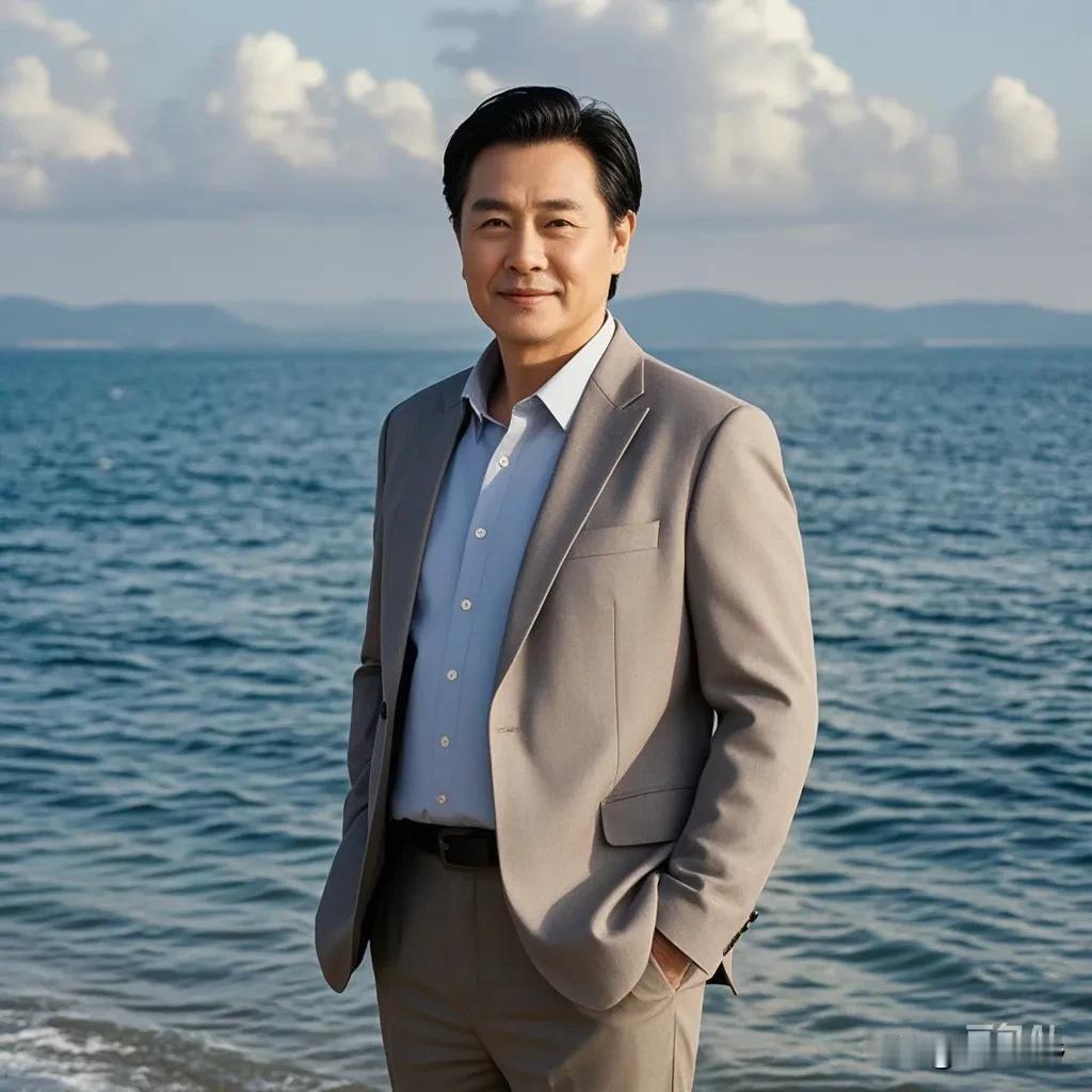 《下弦月》
   夜空群星闪，
   明月坐中间。
   晚风拂松竹，
   照