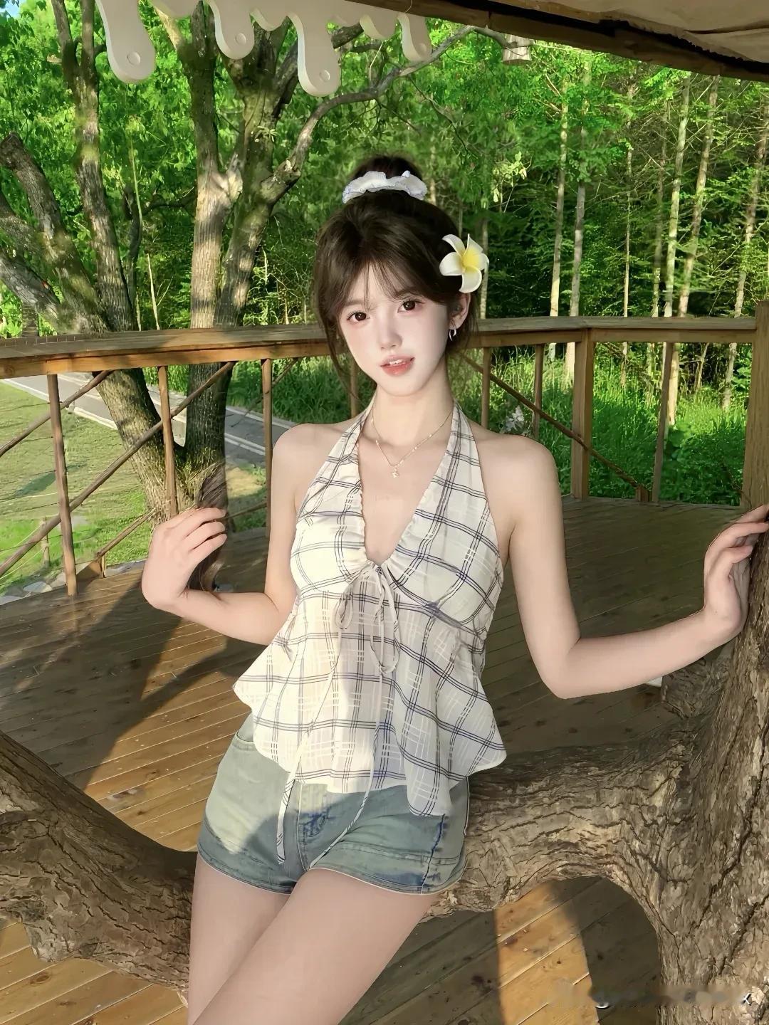 夏天在绿意里～