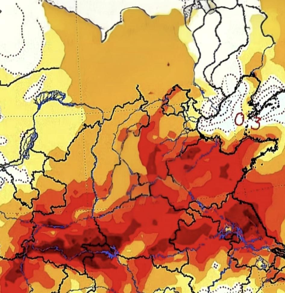 京津冀紫色高温要来了

据最新数值预报中来看，4月中上旬京津冀将迎大范围强高温过