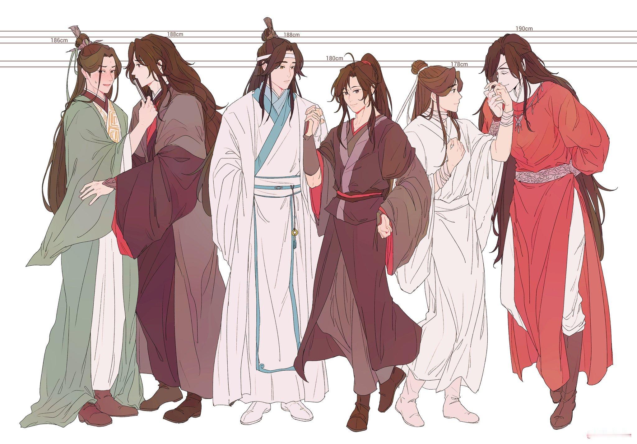 天官赐福  花怜 ｜忘羡｜冰秋  身高差人渣反派自救系统魔道祖师  x：dahl