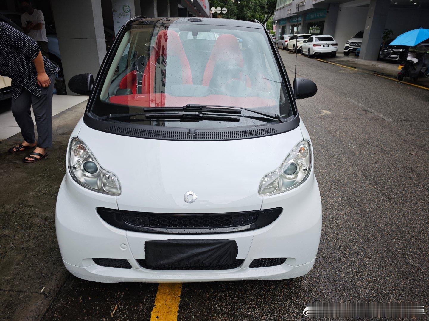 敞篷smart 好开好玩好停 又省油​老板娘一手车 实表4.5万公里 保养的很好