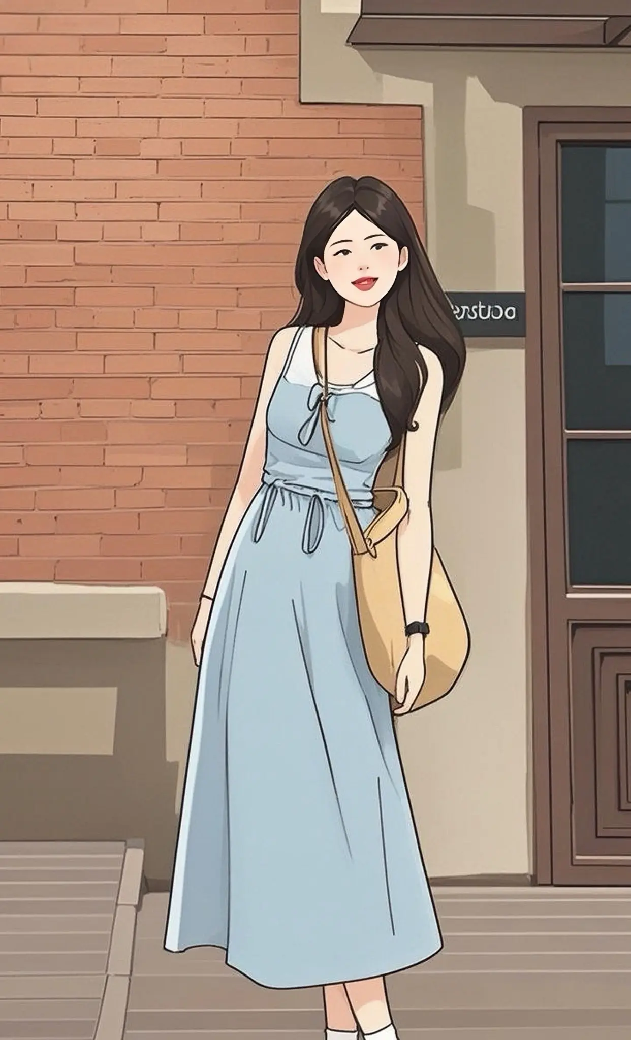 出游穿搭 气质仙女裙穿搭