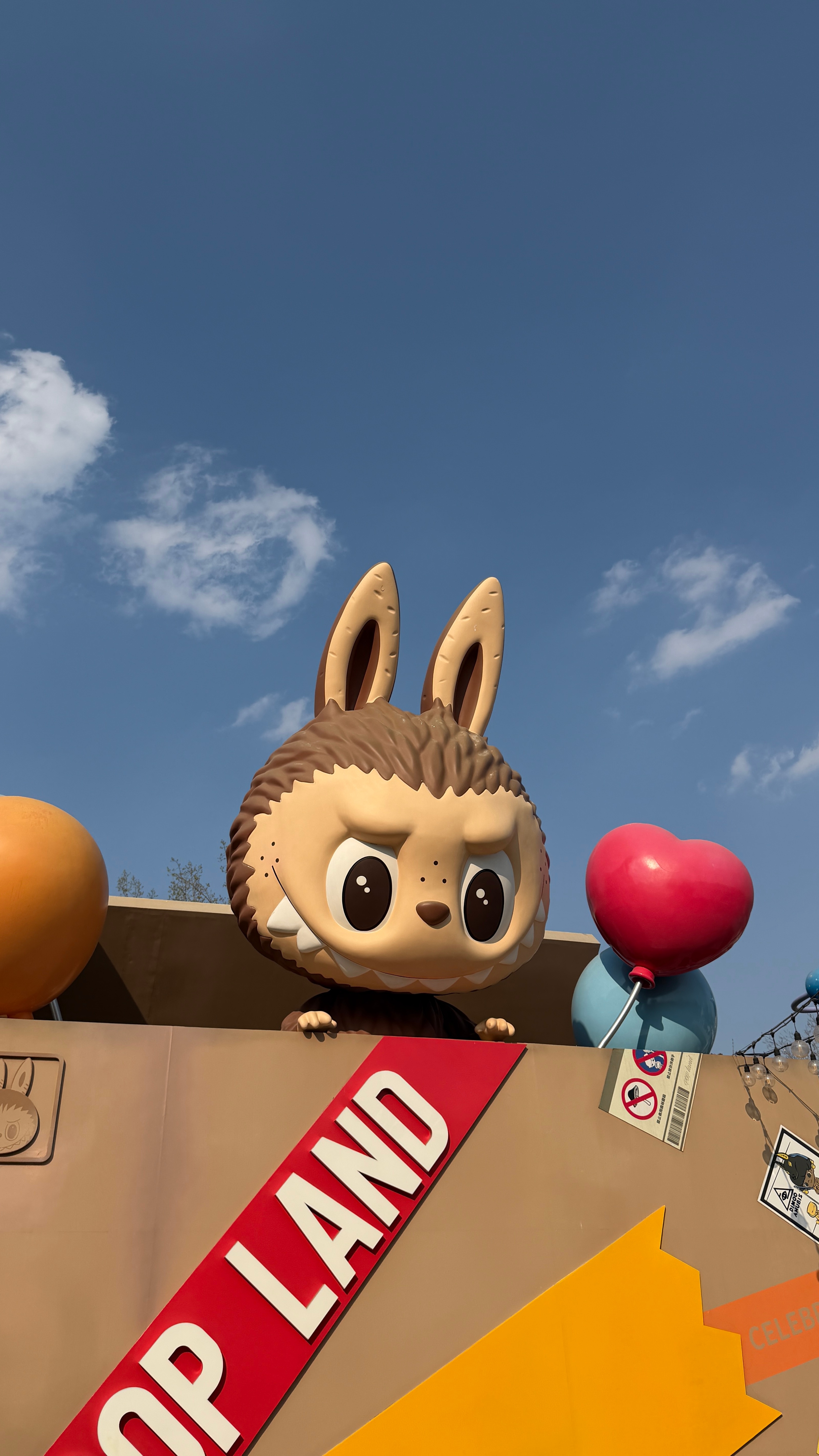 这个labubu的头套太可爱了大首领来了！