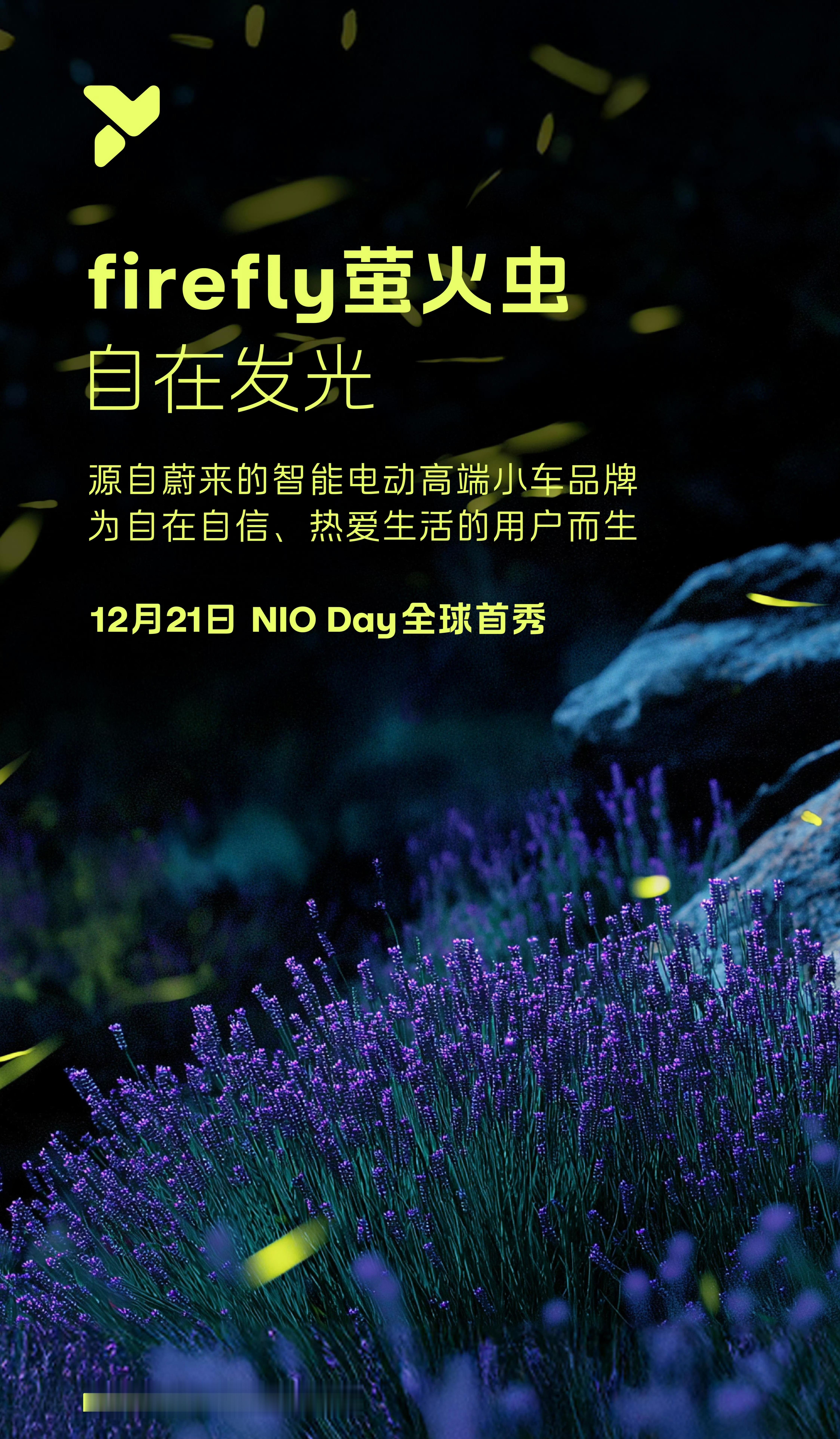 firefly萤火虫 蔚来第三品牌萤火虫来了，产品定位是电动高端小车，个人感觉类